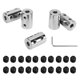 thumbnail image 2 of Acoplador de eje de mandíbula de Motor CNC de 5 uds, acoplamiento de eje Universal sin rebabas de acero anticorrosión para Motor paso a paso, 2 of 8