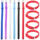 thumbnail image 3 of Pulsera de silicona de Color sólido, 14 Uds., pulsera de silicona Simple, pulseras de goma para niños (colores mezclados), 3 of 7