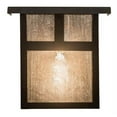thumbnail image 3 of Meyda 43562 8 in. Hyde Park T Mission Wall Sconce - Craftsman Brown, 3 of 4