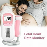 Heartbeat Monitor Portable-FetalDoppler-Easy to Use for Home