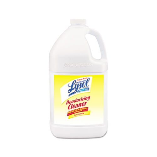 Disinfectant Deodorizing Cleaner Concentrate 1 gal Bottle, Lemon  Scent