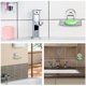 thumbnail image 5 of Naiovety Soporte de de esponja montado en la pared estante de almacenamiento de acero inoxidable estante de soporte a prueba de humedad para Juegos de accesorios de baño, 5 of 6