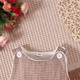 thumbnail image 5 of MEZZALL Toddler Jumpsuit Baby Boys Girls Summer Sleeveless Plaid Romper Bodysuit Casual Soft Onesie Playwear Relaxed Fit O-Neck Spring Child One-Pieces, 5 of 7