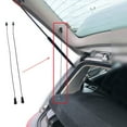 thumbnail image 2 of Pour Focus 2 Mk2 Hatchback 2004-2011 Étagère Arrière Intérieure Sangle de Couverture de Tonnelle Cor, 2 of 3