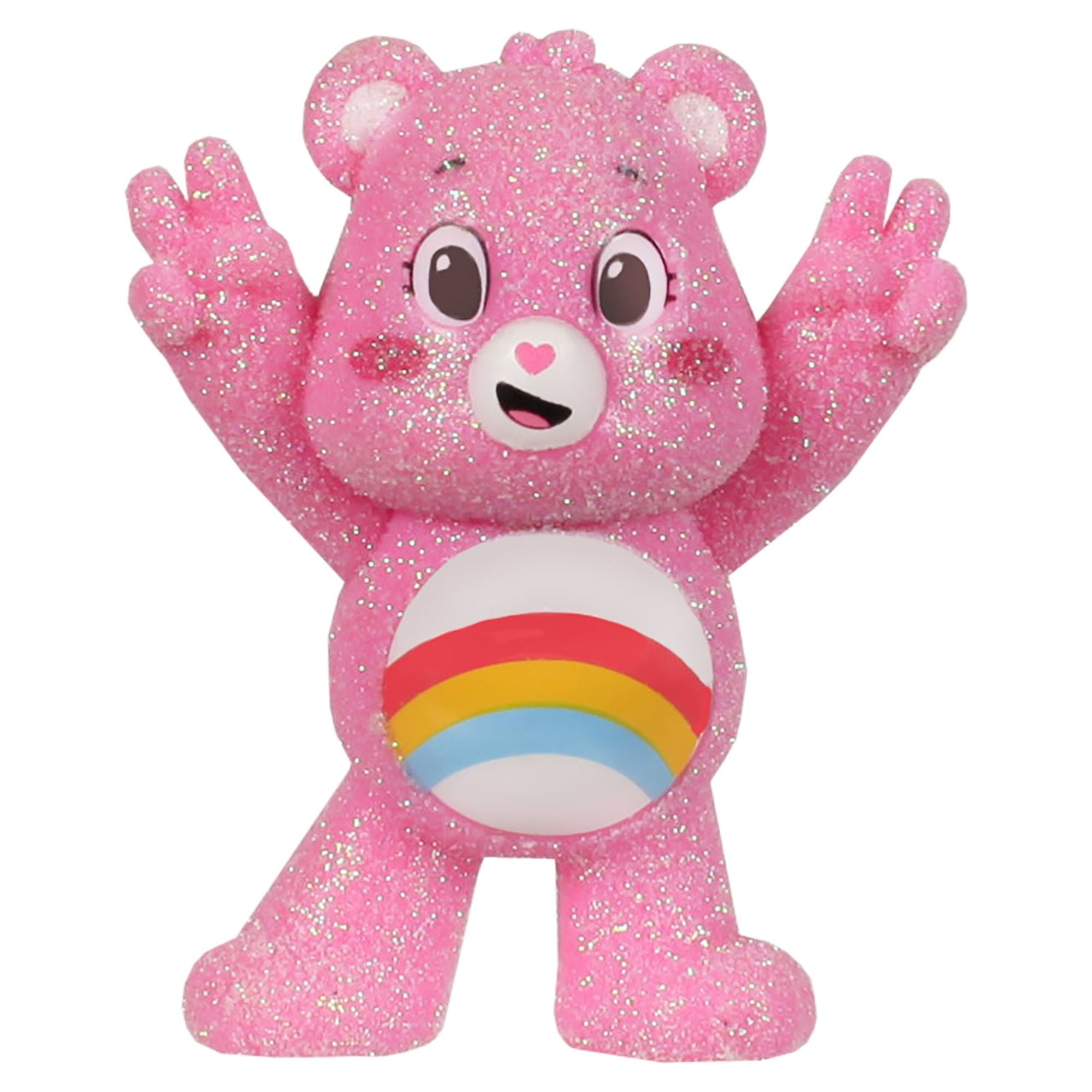 Care Bears - 2" Collectible Figures Ten Pack - Exclusive Glitter Bears!