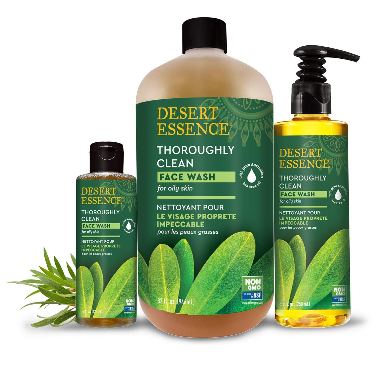 desert essence thoroughly clean face wash original
