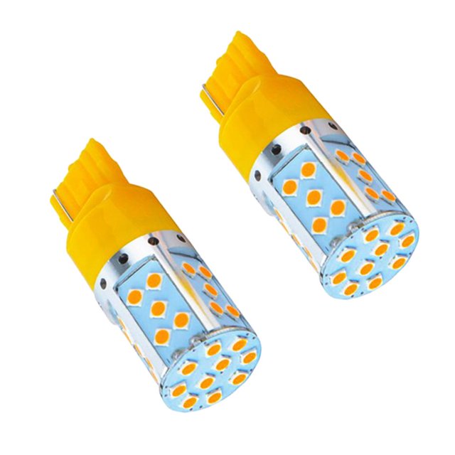 1 Par Lámpara de Estacionamiento LED de Parada Señal Automoviles, 7440-3030-35SMD shamjiam Lámpara de señal de giro LED Canbus