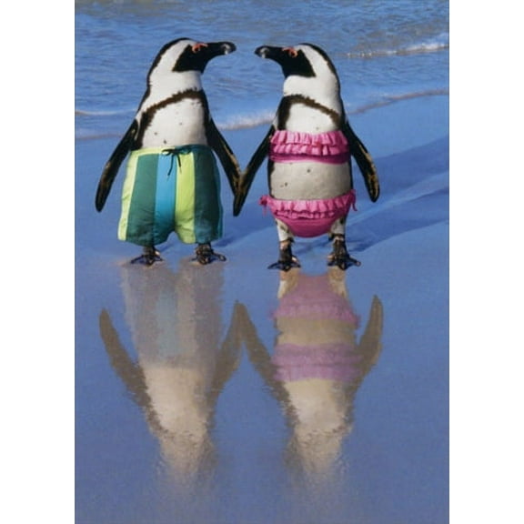 PENGUINS HOLDING HANDS