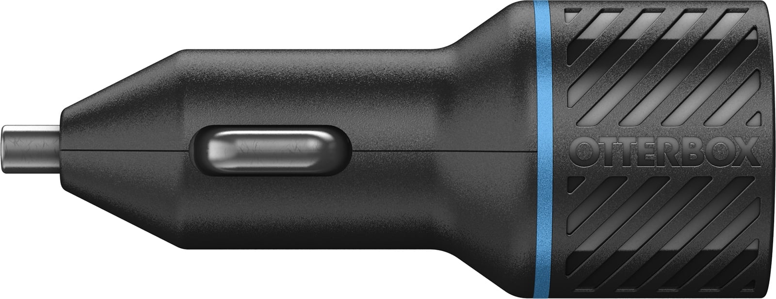 OtterBox Strive Series Dual Port 32W Car Charger - 20W Fast Charge USB-C and 12W USB-A - Blue Night