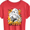 thumbnail image 3 of Disney Princess - Rapunzel The Artist - Women's Short Sleeve Graphic T-Shirt, 3 of 5