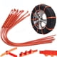 thumbnail image 1 of Fiudx Bridas Antideslizantes, Cadenas de Agarre para Neumáticos, Rendimiento Mejorado para Romper El Hielo, Función de Drenaje Óptima, Uso En Nieve, Barro y Lluvia, Accesorio para Suv Todoterreno, Pa, 1 of 6