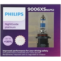 Philips Night Guide Platinum 9006XS 55W Two Bulbs Head Light