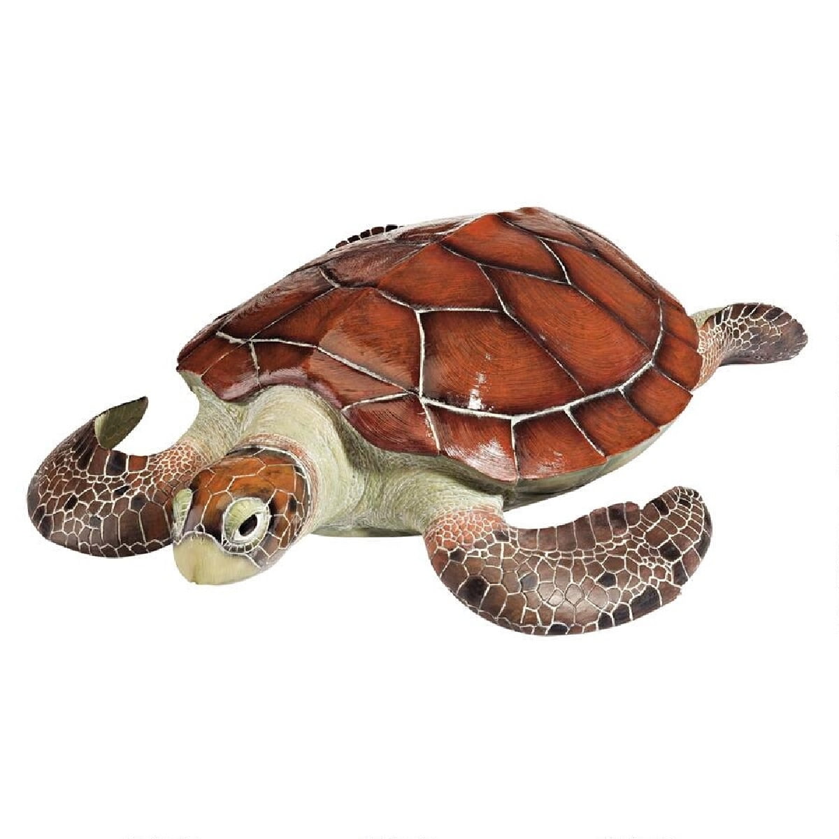 large outdoor sea turtle statue