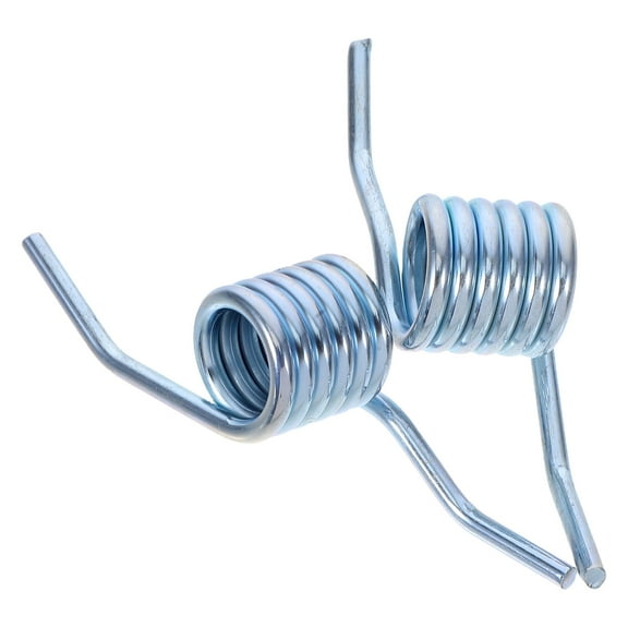 GAXIRE 2Pcs Hydraulic Jack Replacement Spring Silver Iron Floor Jack Handle Spring Support