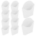 thumbnail image 5 of 24 unids Desechables French Fry Cops Blanco Papel Snack Contenedores Fritones Fries Topes, 5 of 5