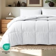 thumbnail image 6 of Bare Home Down Alternative Comforter Set - 3-Pieces - All Seasons - Full, White, 6 of 10