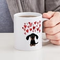 thumbnail image 4 of CafePress - Cute Dachshund Mug - 11 oz Ceramic Mug - Novelty Coffee Tea Cup, 4 of 4