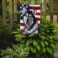 thumbnail image 2 of Carolines Treasures SC9497GF Alaskan MalamutePatriotic Flag Garden Flag Garden Size multicolor, 2 of 5