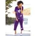 thumbnail image 5 of Woman Within Plus Size Starfish Tee And Capri Set, 5 of 5