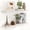 Brich, variant on 16 Inch Long Floating Shelves in Black, 9.3 Inch Deep Floating Shelf for Wall, Living Room, Kitchen, Rustic Deep Wood Shelves for Bathroom, 2 Pack Storage Display Shelf for Books, Decor