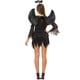thumbnail image 3 of Disfraces de Halloween 2024 S-3XL Uniforme de ángel oscuro zombi Disfraz de Halloween para mujer europea y americana que interpreta a una novia fantasma con un ángel malvado, 3 of 4