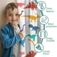 thumbnail image 3 of Blackout Kids Curtains,Colorful Dinosaurs Silhouettes Pattern Childrens Insulated Curtains Set Of 2,Bedroom Essentials,Toddler Room Decor 42"x63", 3 of 5