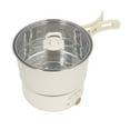 thumbnail image 1 of Multifunctional Cooking Pot, 500W 1.6L Portable Electric Cooker with Foldable Handle for Camp Dorm, Detachable Ramen Cooker, Easy Temperature Adjustment, Even Heating Design, 1 of 7