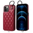 thumbnail image 1 of iPhone 12 PRO Case ,Card Slots Leather Wrist Strap Phone Cover for iPhone 12 PRO, 1 of 5