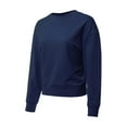 thumbnail image 3 of MixMatchy Women's French Terry Crewneck Sweatshirt, 3 of 4