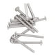 thumbnail image 5 of Kit de tornillos de cabeza de botón con brida, 50 piezas Tornillos de cabeza de botón con brida Pernos con brida Grado profesional, 5 of 9