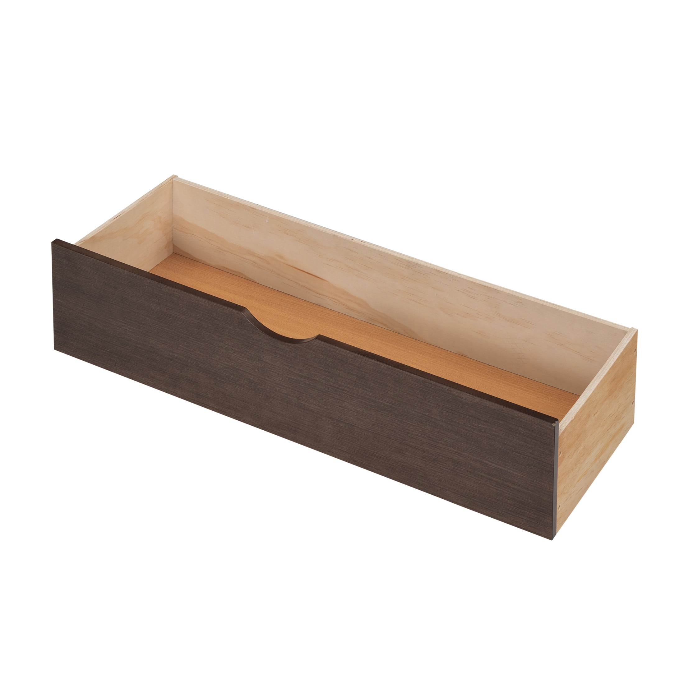 Noble House Full Size Storage Platform Bed with Pull Out Shelves, Twin Trundle and Drawers, Solid Wood Frame, Espresso