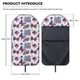 thumbnail image 7 of KUIFORTI 250th USA Patriotic Waterproof Car Seat Cover Towel, Non-Slip Workout Seat Protector for Gym Running Beach Hiking, Compatible with Cars, SUVs, Trucks, 7 of 7