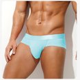 thumbnail image 3 of StSilkitty Mens Cotton Underwear Briefs Low Rise Soft Breathable Elastic Underpants Lightweight Bikini Briefs, 3 of 5