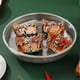 thumbnail image 4 of stainless steel food steamer for the kitchen, efficient draining of food (24.5 cm), 4 of 5