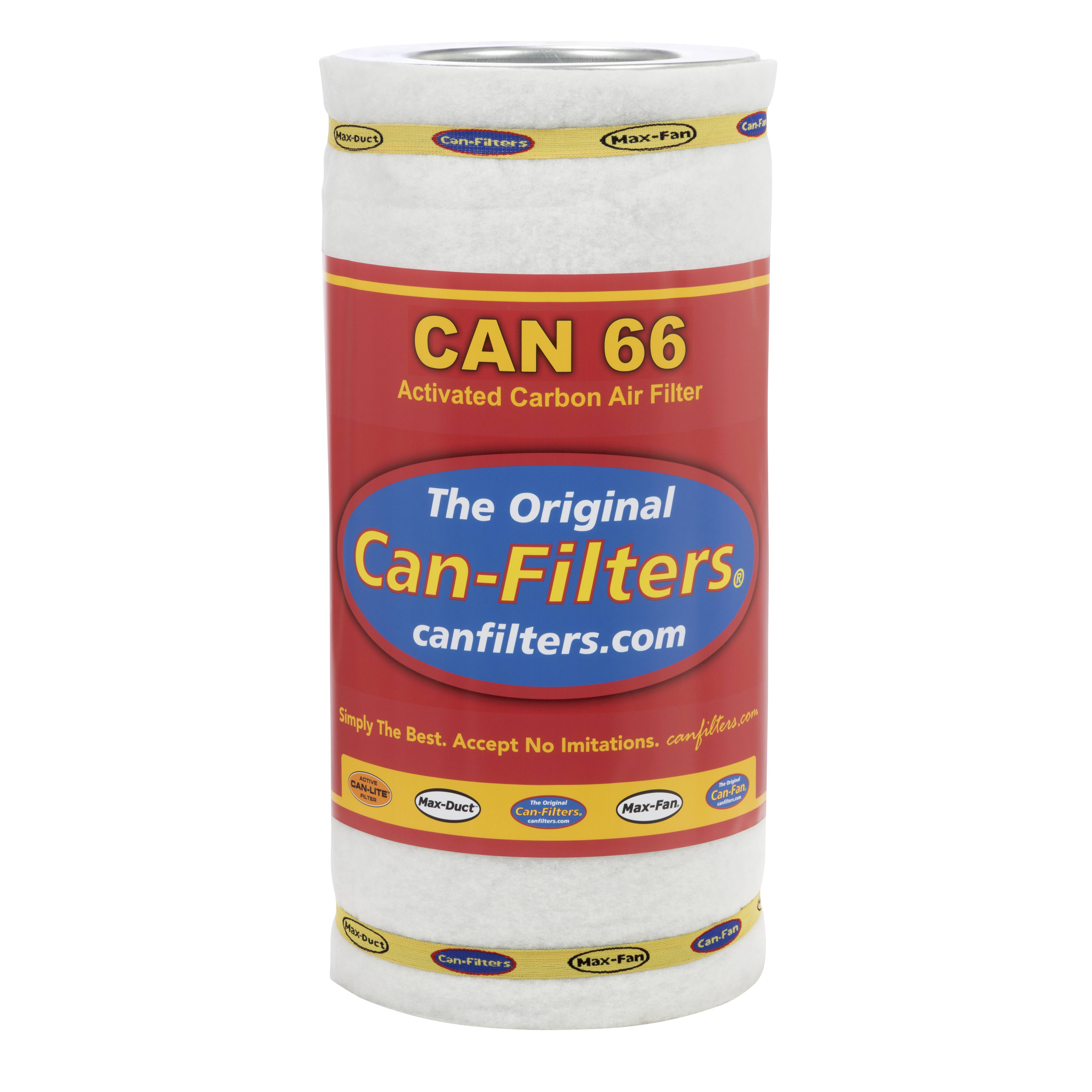 Can-Filter 66 Activated Carbon Filter 412 CFM with Pre-Filter & Flange Option 