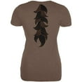 thumbnail image 2 of Halloween Horse Costume Brown Pony Juniors Soft T Shirt Heather Brown LG, 2 of 2