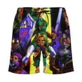thumbnail image 3 of The Legend of Zelda Game Play Mens Board Shorts Summer Swim Trunks Quick Dry Beach Swimwear Bathing Suit Swim Shorts with Compression Liner And Pockets, 3 of 7