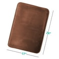 thumbnail image 6 of Nestl Absorbent Memory Foam Bath Mat Bathroom Rug, Brown, 17"x24", 6 of 7
