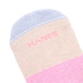 thumbnail image 6 of Hanes Womens Absolute Comfort No-Show Socks w/ Heel Shield, 4-Pack, Size 5-9, 6 of 9