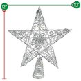 thumbnail image 5 of Adorno de árbol Ornativity Estrella Plateada, 5 of 5