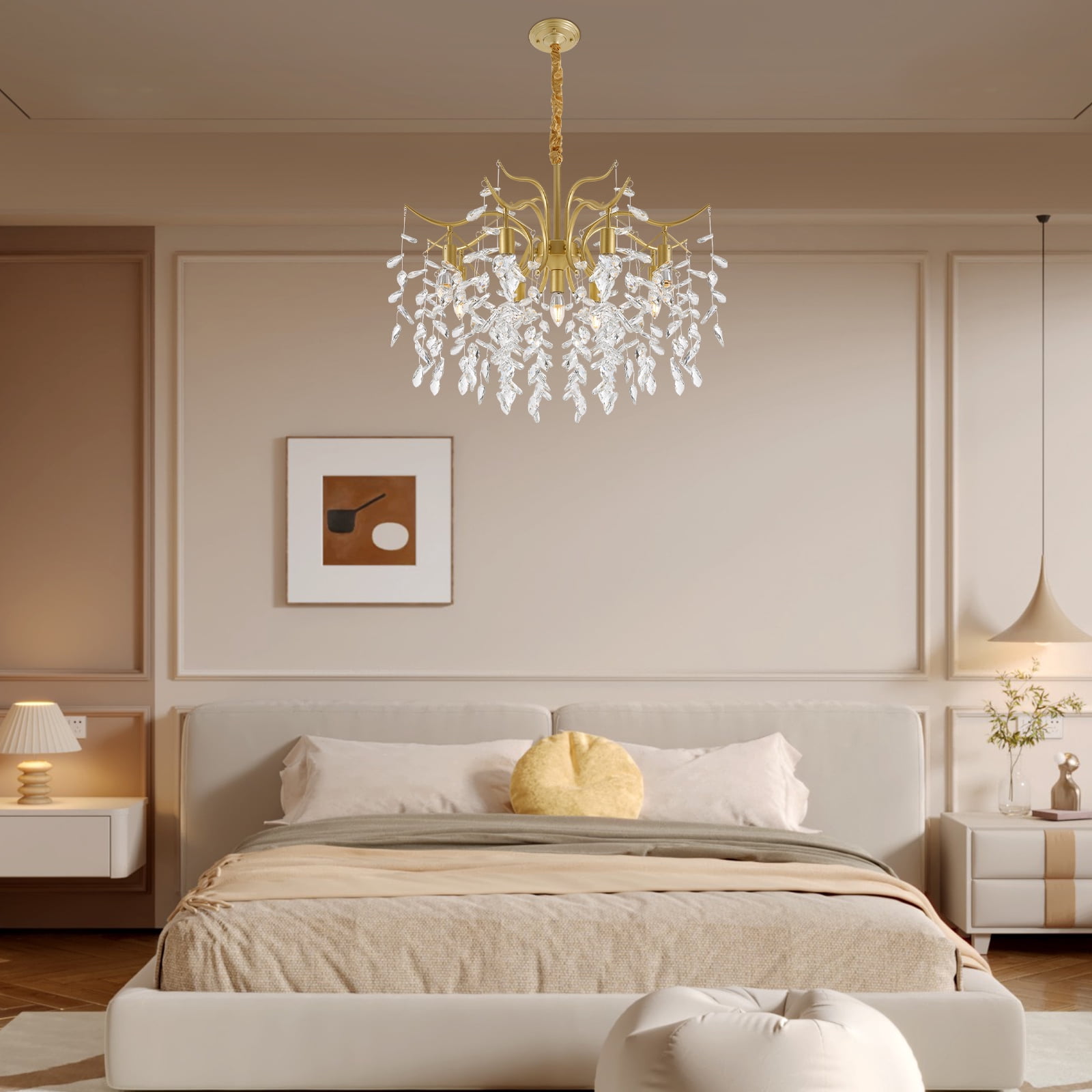 Gold Chandelier Lighting Fixtures Living Room Ceiling Light Fixture Pendant Lighting Chandelier for Home