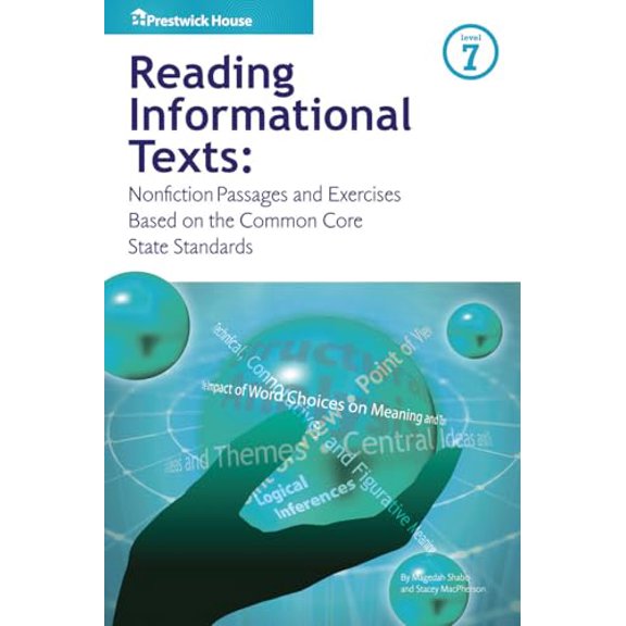 Pre-Owned Reading Informational Texts - Level 7, 9781620191545, 1620191547, Paperback,