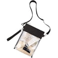 thumbnail image 4 of Clear Bag Stadium Approved, PVC Clear Purse Clear Crossbody Bag with Front Pocket, 4 of 4