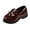 Wine, variant on Girls shoes| Classic Formal Shoes for Kids with Round Toe & Decorative Knot