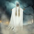 thumbnail image 2 of Fun World FW91024 10' Hanging Skull Reaper, 2 of 2