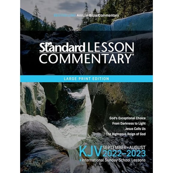 Pre-Owned KJV Standard Lesson Commentary Large Print Edition 2022-2023, 9780830782192, 0830782192, Paperback, Large type / Large print edition