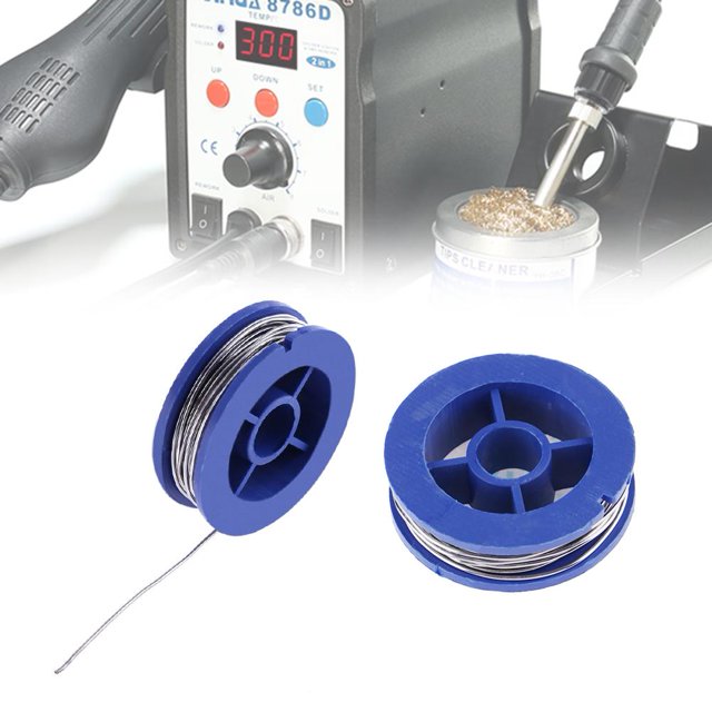 1pc 0.8mm Mini Pure Solder Wire No-Clean Flux Estaño Plomo Rollo de alambre de soldadura Ndcxsfigh Para estrenar
