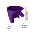 thumbnail image 2 of Flour Funnel for Kitchen Aid Stand Mixer Attachment, Bowl Lift for Egg Liquid and Both Flour, Tilt-Head Stand Mixer, Enables Guided Pouring, Easy to Use and Clean(Purple), 2 of 6
