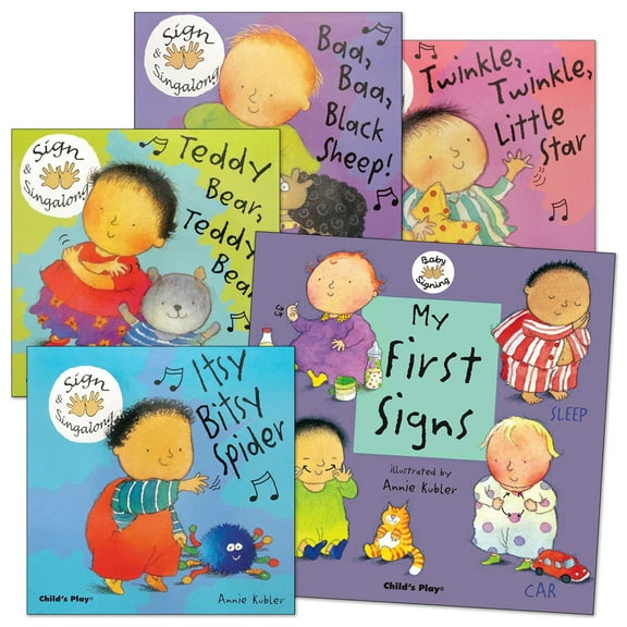 Child's Play Baby Signing Board Books - Set of 5
