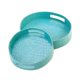 thumbnail image 1 of Caja del tesoro turquesa con textura de cocodrilo AEWholesale 15203, 1 of 1